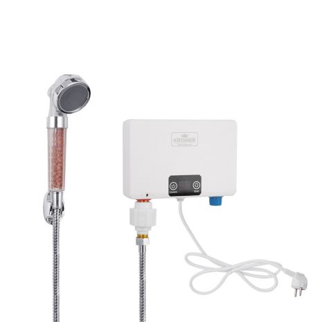 Проточний водонагрівач Kroner KRM Volt — CW200WMDS з дисплеєм Проточний водонагрівач Kroner KRM Volt — CW200WMDS з дисплеєм