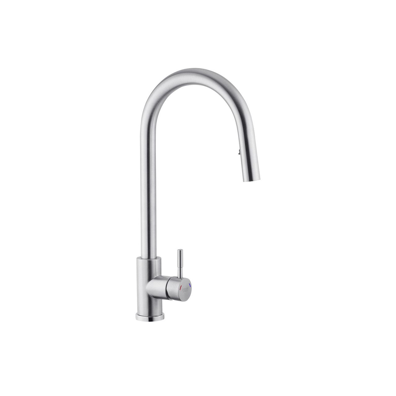 Змішувач для кухні з висувним виливом Kroner KRP Edelstahl Klassisch — ESG03915 Змішувач для кухні з висувним виливом Kroner KRP Edelstahl Klassisch — ESG03915