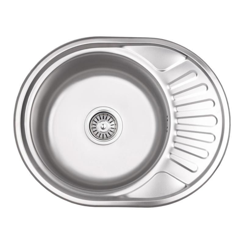 Кухонна мийка Lidz 5745 0,6 мм Micro Decor (LIDZ5745MDEC06) Кухонна мийка Lidz 5745 0,6 мм Micro Decor (LIDZ5745MDEC06)