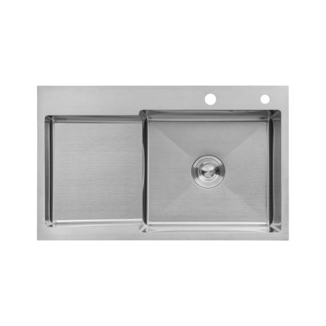 Кухонная мойка Kroner KRP Gebürstet - 7848RHM (3/1 мм)