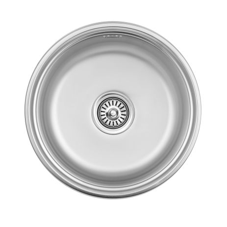 Кухонна мийка Kroner KRP Satin — 430 (0.8 мм) Кухонна мийка Kroner KRP Satin — 430 (0.8 мм)