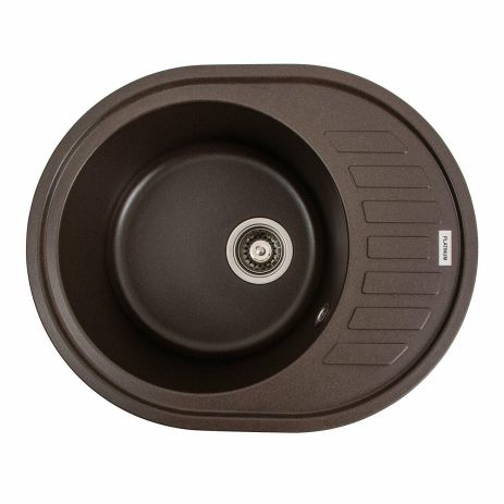 Гранітна мийка для кухні Platinum 6250 SOUL матова Темна скеля Гранітна мийка для кухні Platinum 6250 SOUL матова Темна скеля
