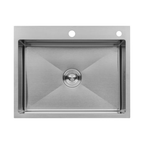 Кухонна мийка Kroner KRP Gebürstet — 6350HM (3/1 мм)