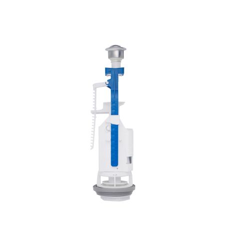 Зливний клапан для бачка унітаза Kroner KRP — DB77 з подвійною кнопкою