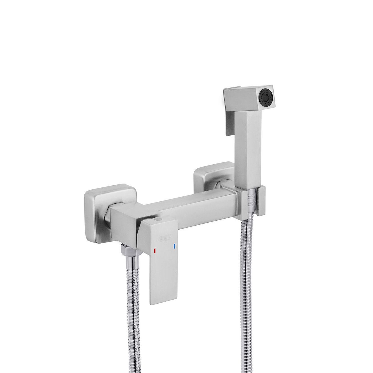 Набір для гігієнічного душу зі змішувачем Kroner KRP Edelstahl Kubus — ESG052 Набір для гігієнічного душу зі змішувачем Kroner KRP Edelstahl Kubus — ESG052