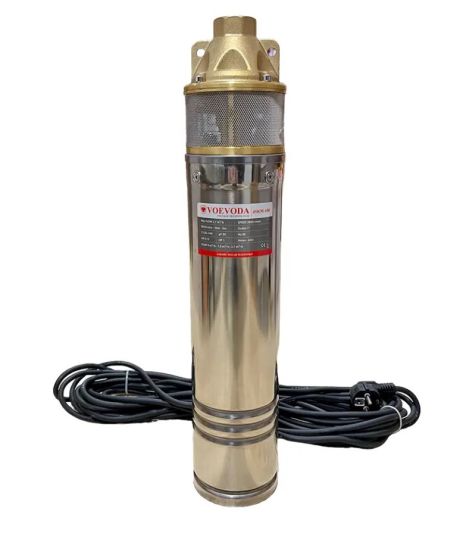 Насос для свердловин вихровий Польща Vоеvoda 4SKM 100 0,75 кВт 62 м Насос для свердловин вихровий Польща Vоеvoda 4SKM 100 0,75 кВт 62 м