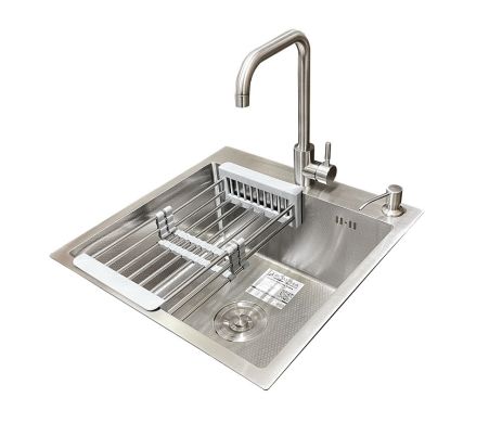 Комплект мийка + змішувач Romzha Arta Carbon U-450 (B) Комплект мийка + змішувач Romzha Arta Carbon U-450 (B)