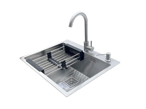 Комплект мийка + змішувач Romzha Arta Nova U-550 Max (A)