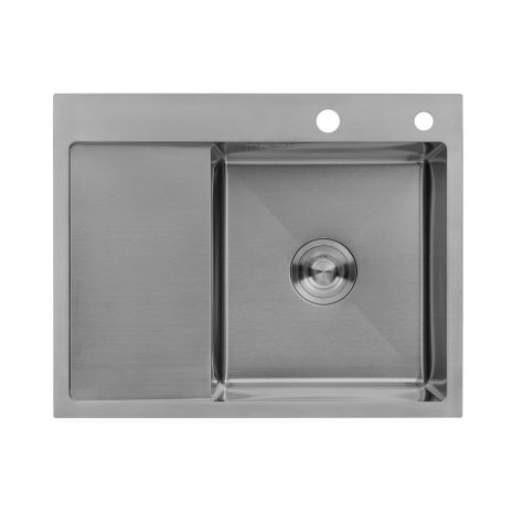 Кухонная мойка Kroner KRP Gebürstet - 6350RHM (3/1 мм)