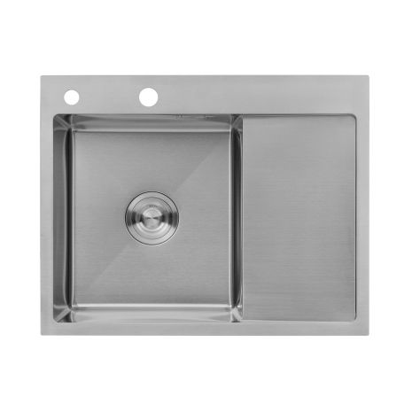 Кухонная мойка Kroner KRP Gebürstet - 6350LHM (3/1 мм)