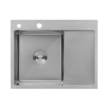 Кухонная мойка Kroner KRP Gebürstet - 6350LHM (3/1 мм)