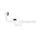 Сифон для ванны Agua BS05K 1 1/2"х40/50 мм с системой Сlick-Сlack, с переливом и ревизией