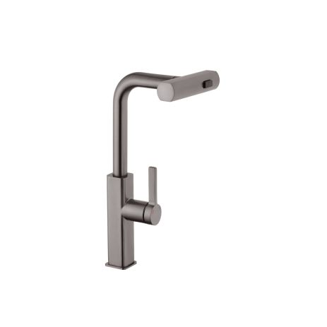 Змішувач для кухні з висувним виливом Kroner KRP Edelstahl Klassisch — PVD03918 Змішувач для кухні з висувним виливом Kroner KRP Edelstahl Klassisch — PVD03918