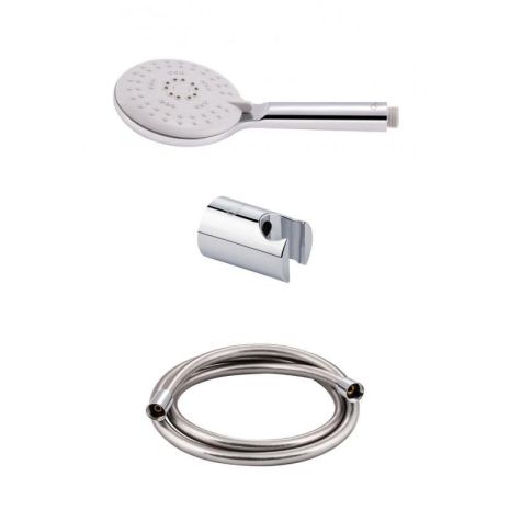 Набор душевого гарнитура Qtap 3 в 1 (QT01L + QTCRMA030 + QTHADPVC160C) хром Набор душевого гарнитура Qtap 3 в 1 (QT01L + QTCRMA030 + QTHADPVC160C) хром