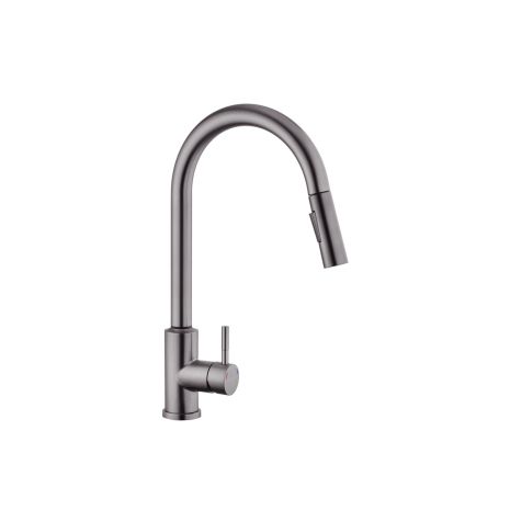 Змішувач для кухні з висувним виливом Kroner KRP Edelstahl Klassisch — PVD03916 сенсорний