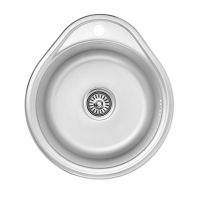 Кухонна мийка Kroner KRP Satin — 4843 (0.8 мм), надійний вибір