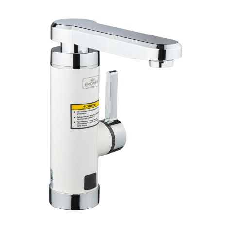 Проточний водонагрівач Kroner KRM Volt — CW189 з дисплеєм