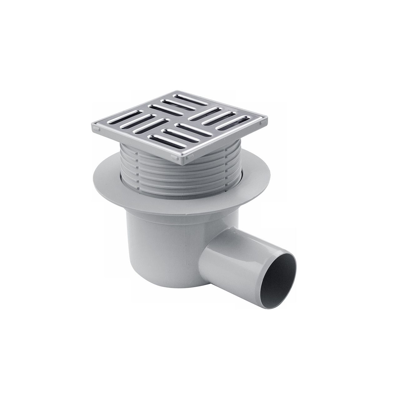 Трап ANIplast з горизонтальним випуском 50 мм, з неіржавкою решіткою 10х10 см ТА5602EU Трап ANIplast з горизонтальним випуском 50 мм, з неіржавкою решіткою 10х10 см ТА5602EU