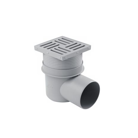Трап ANIplast с горизонтальным выпуском 110 мм, с решеткой 15х15 см TA1610EU Трап ANIplast с горизонтальным выпуском 110 мм, с решеткой 15х15 см TA1610EU