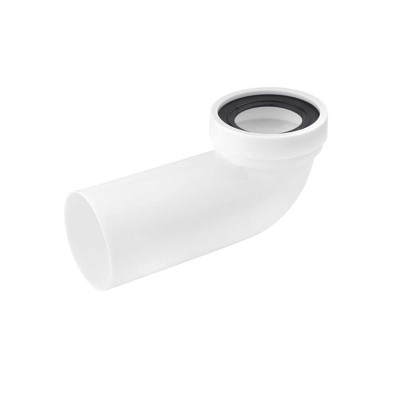 Фанова труба для унітаза ANIplast з випуском 110х90° W9220EU Фанова труба для унітаза ANIplast з випуском 110х90° W9220EU