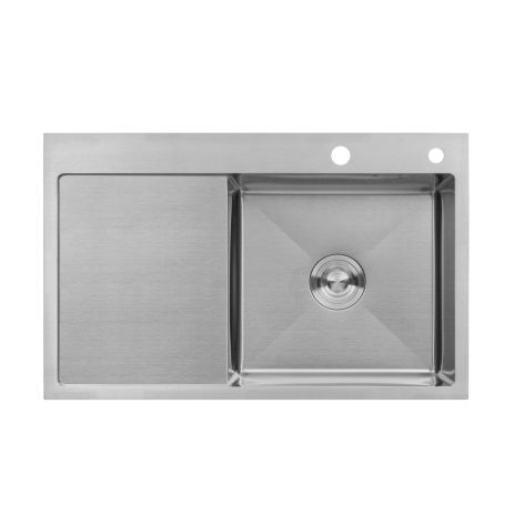 Кухонна мийка Kroner KRP Gebürstet — 7849RHM (3/1 мм)