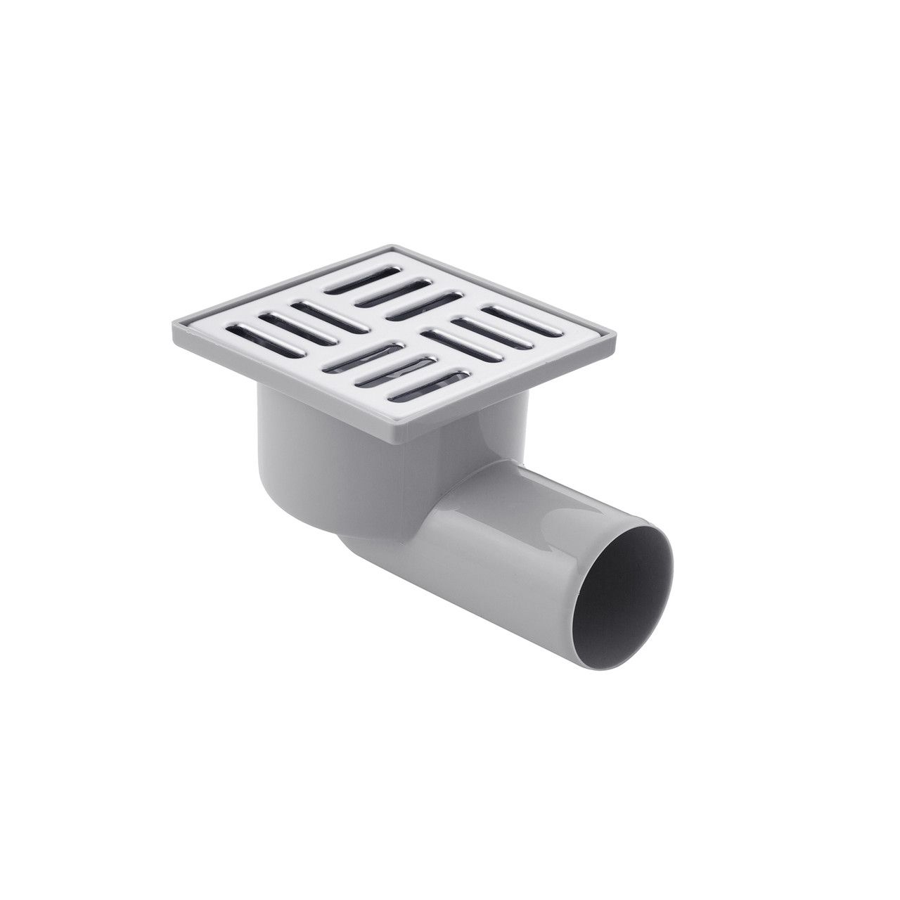 Трап ANIplast з горизонтальним випуском 50 мм, з неіржавкою решіткою 10х10 см TA5102EU Трап ANIplast з горизонтальним випуском 50 мм, з неіржавкою решіткою 10х10 см TA5102EU