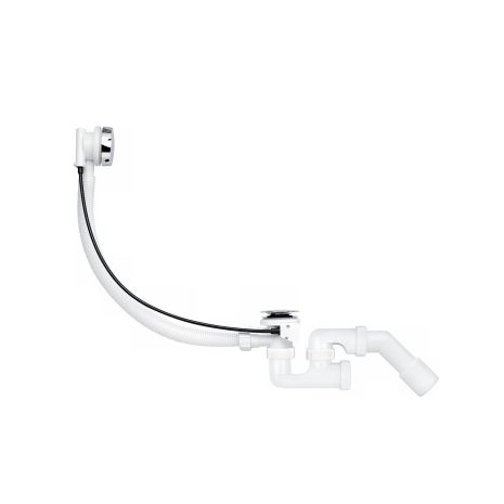 Сифон для ванной ANIplast 1 1/2"х50 мм полуавтоматический с ревизией ЕМ321