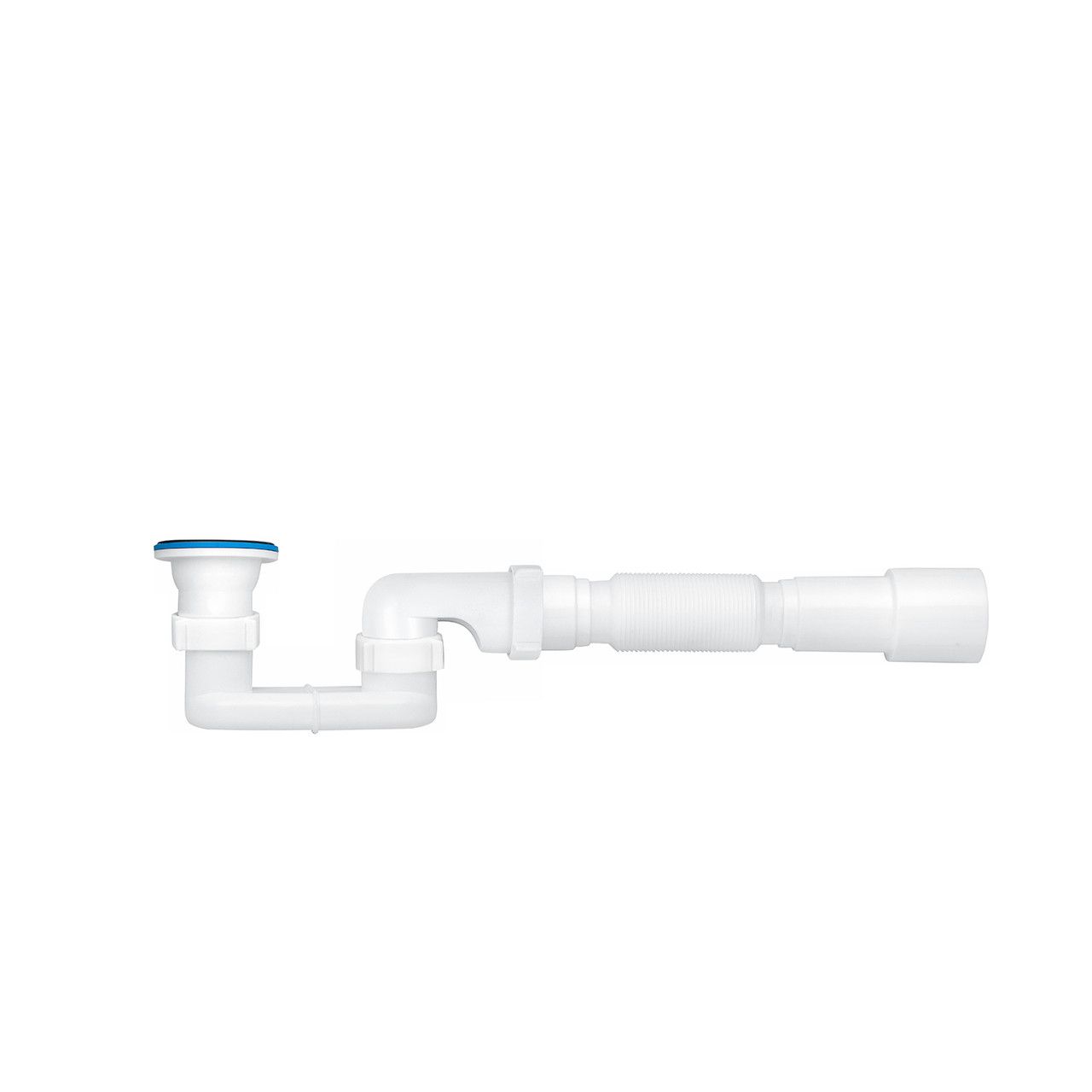 Сифон для душового піддона ANIplast 1 1/2"х40 мм із гнучкою трубою 40х40/50 Е016EU Сифон для душового піддона ANIplast 1 1/2"х40 мм із гнучкою трубою 40х40/50 Е016EU