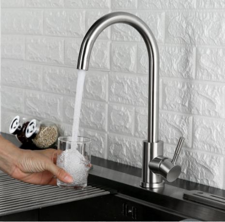 Змішувач для кухні з нержавіючої сталі Mixxus SUS 011 Змішувач для кухні з нержавіючої сталі Mixxus SUS 011