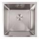 Кухонна мийка з нержавійки 44*44 VALESO Handmade монтаж під стільницю (3.0/0.8)