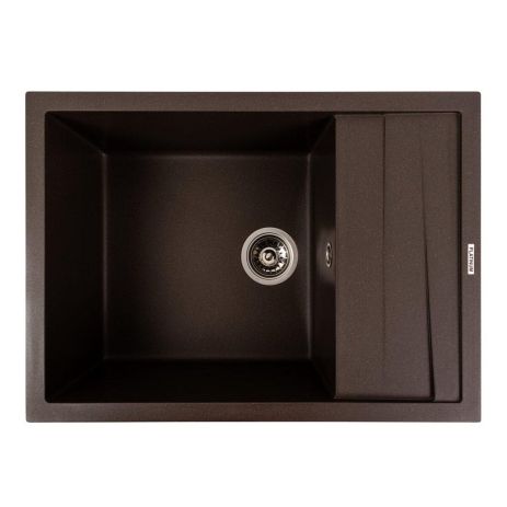 Кухонная мойка гранитная матовая 7050 CASCADA Platinum Темная скала Кухонная мойка гранитная матовая 7050 CASCADA Platinum Темная скала