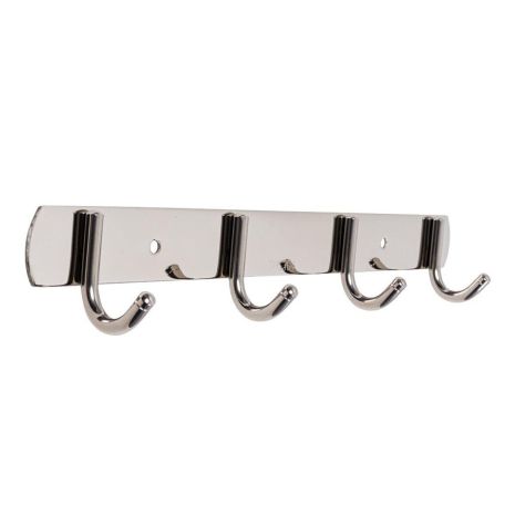 Тримач для рушників на 4 гачки, VALESO 3122-6-4, хром