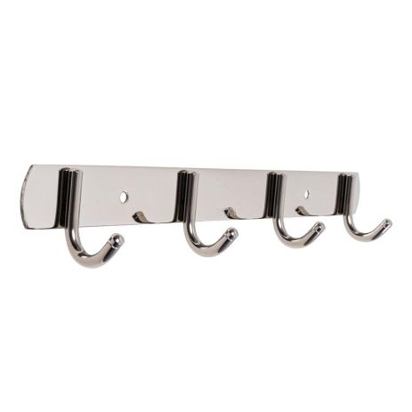 Тримач для рушників на 4 гачки, VALESO 3122-6-4, хром