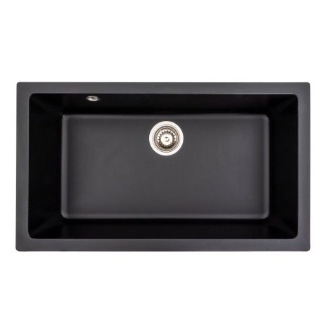 Гранитная мойка для кухни Platinum 7945 Paruana матовая (черная) Гранитная мойка для кухни Platinum 7945 Paruana матовая (черная)