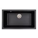 Гранітна мийка для кухні Platinum 7945 Parunana матова (чорна) Гранітна мийка для кухні Platinum 7945 Parunana матова (чорна)