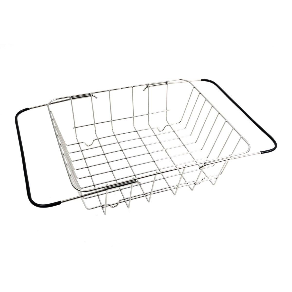 Гнучкий кошик для мийки з нержавіючої сталі L2007 Platinum Гнучкий кошик для мийки з нержавіючої сталі L2007 Platinum