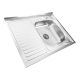 Valeso кухонна мийка з нержавіючої сталі САТИН 8060 R (0,7/160 мм) Valeso кухонна мийка з нержавіючої сталі САТИН 8060 R (0,7/160 мм)