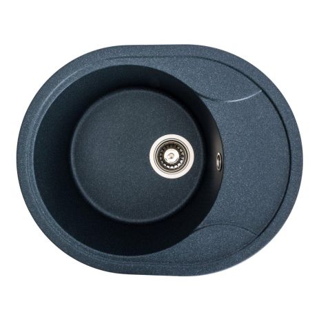 Кухонная гранитная мойка VALESO ONYX 5847, матовая Антрацит Кухонная гранитная мойка VALESO ONYX 5847, матовая Антрацит