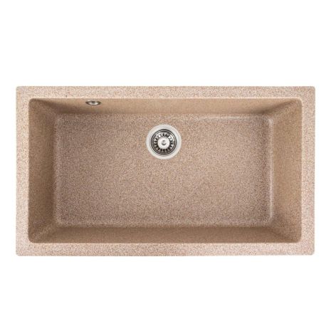 Гранитная мойка для кухни Platinum 7945 Paruana матовая Карамель Гранитная мойка для кухни Platinum 7945 Paruana матовая Карамель