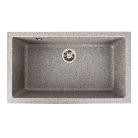 Гранітна мийка для кухні Platinum 7945 Parunana матова (сіра) Гранітна мийка для кухні Platinum 7945 Parunana матова (сіра)