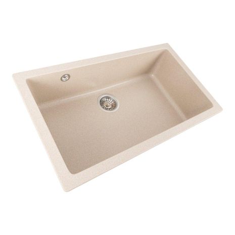 Гранитная кухонная мойка VALESO PARUANA 7945 матовая Сафари