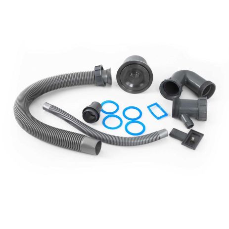 Одинарний євросифон Platinum для Handmade мийок (чорний PVD) Одинарний євросифон Platinum для Handmade мийок (чорний PVD)