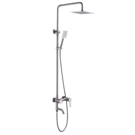 Змішувач з душем з нержавійки Zerix 72401