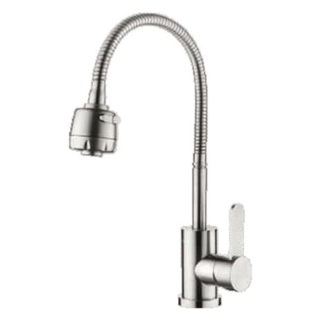 Змішувач для кухні з нержавійки Zerix Lux 011 Reflector