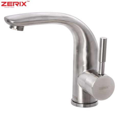 Змішувач для умивальника з нержавійки LR71205