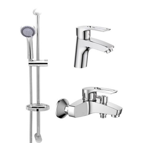 Комплект смесителей для ванной Haiba Hansberg SET - 1