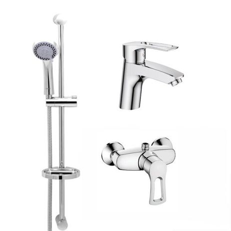 Комплект смесителей для ванной Haiba Hansberg SET - 2