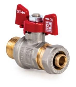 Кран кульовий KOER WING 20x3/4M Кран кульовий KOER WING 20x3/4M