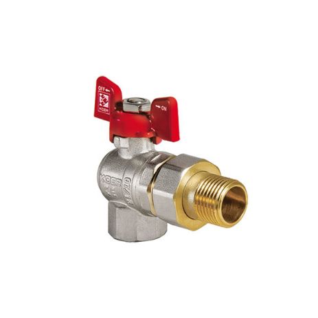 Кран з американкою кутовий KOER 1/2" (KR.228)