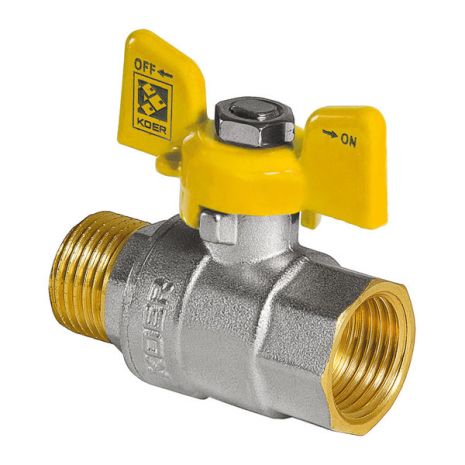 Кран кульовий KOER 1/2" ГШБ ГАЗ